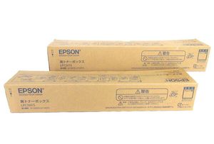 送料300円(税込)■nd503■エプソン 廃トナーボックス 2点【シンオク】