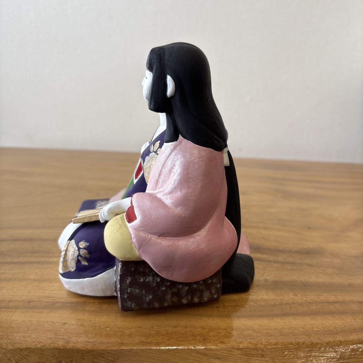 珍品】春画人形 艶人形 裏絵 隠し絵 陶器人形 美人からくり 置物(陶磁