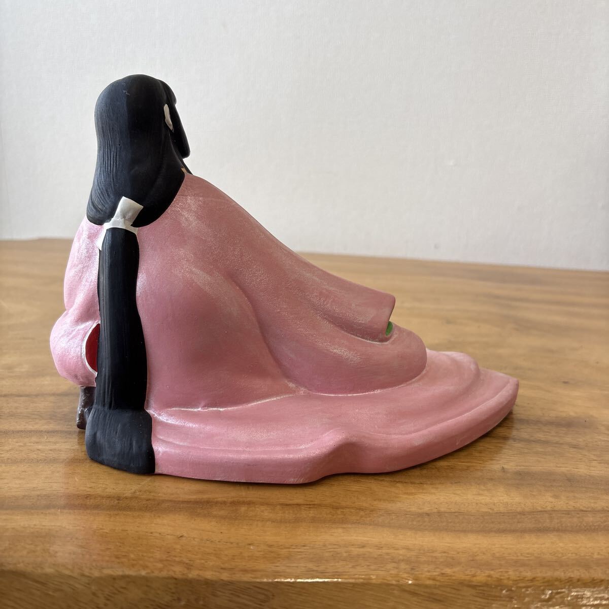 珍品】春画人形 艶人形 裏絵 隠し絵 陶器人形 美人からくり 置物(陶磁