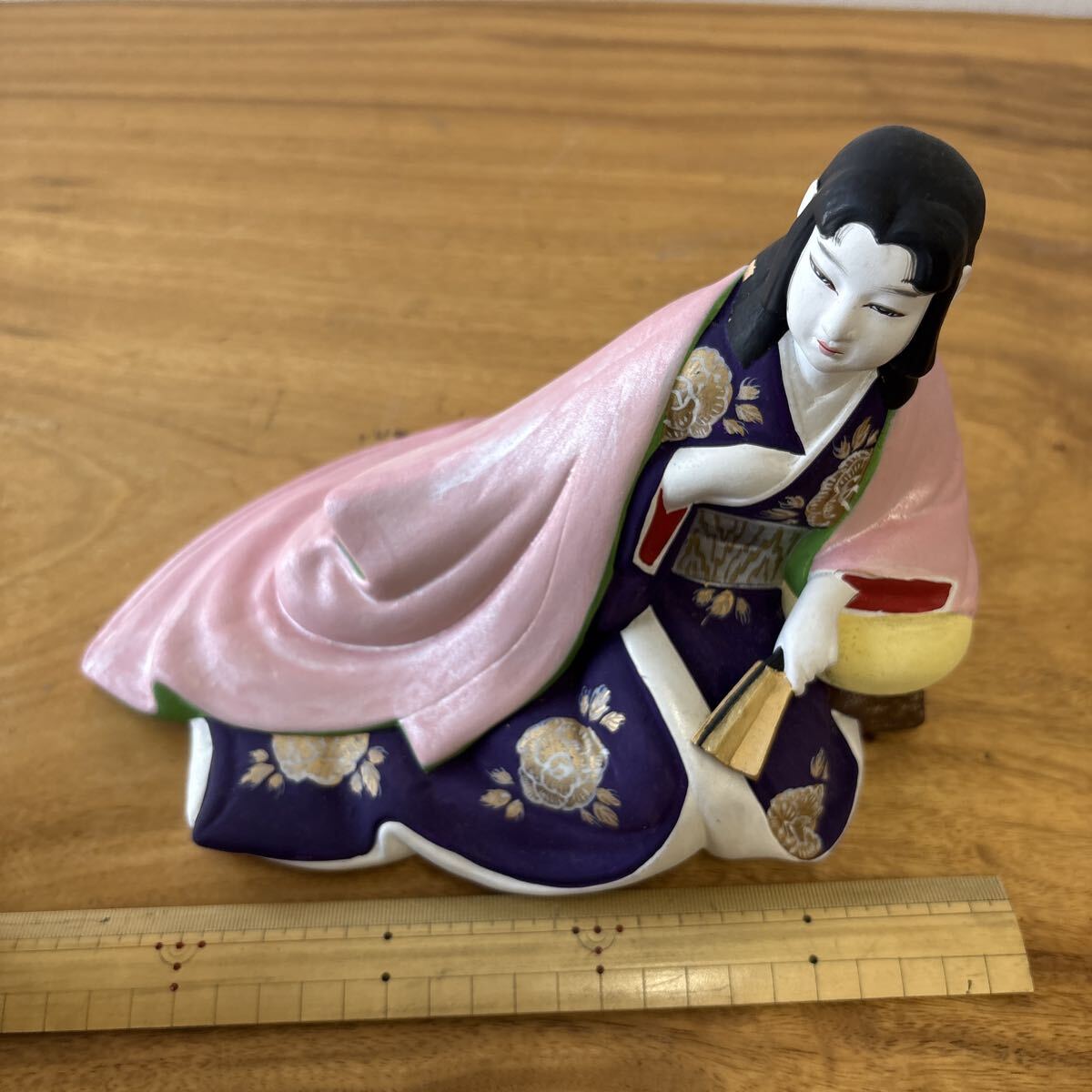 珍品】春画人形 艶人形 裏絵 隠し絵 陶器人形 美人からくり 置物(陶磁