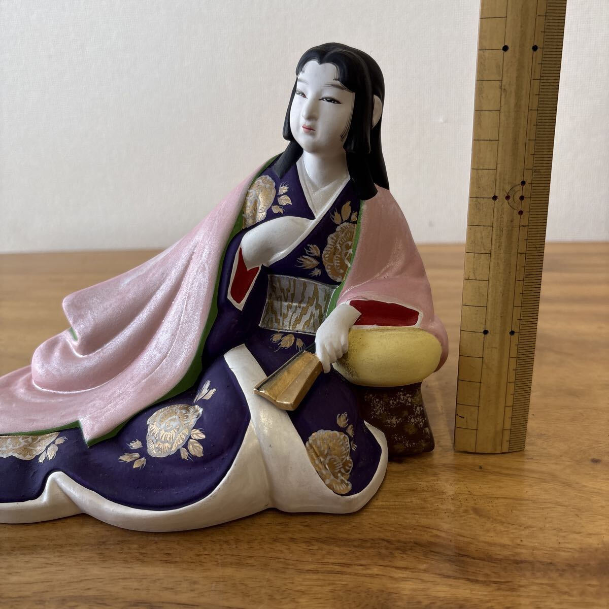 珍品】春画人形 艶人形 裏絵 隠し絵 陶器人形 美人からくり 置物(陶磁