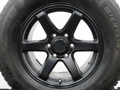 プラド ハイラックス サーフ 等に 4本 TOPY ME-A 17インチ 7.5J +25 6H