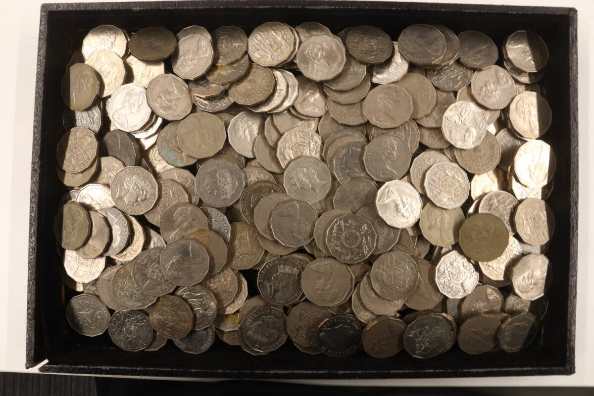 1989年キャプテン・クックの記念50セント銀貨（プルーフコイン