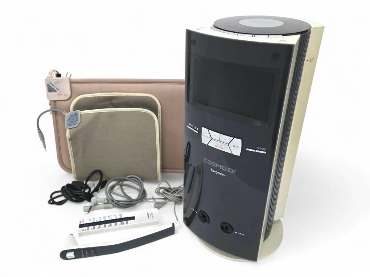 コスモドクター　io9000 付属品付き　通電動作確認済み 3E1カ37 ☆通電OK☆ COSMO.Dr コスモドクター io-9000 イオ9000 家庭用