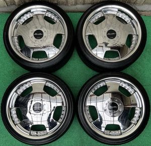 18インチ WORK ユーロラインのYahoo!オークション(旧ヤフオク!)の相場