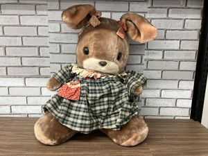 レトロぬいぐるみ サンアロー 1980 年代 うさぎ ぬいぐるみ サンアロー