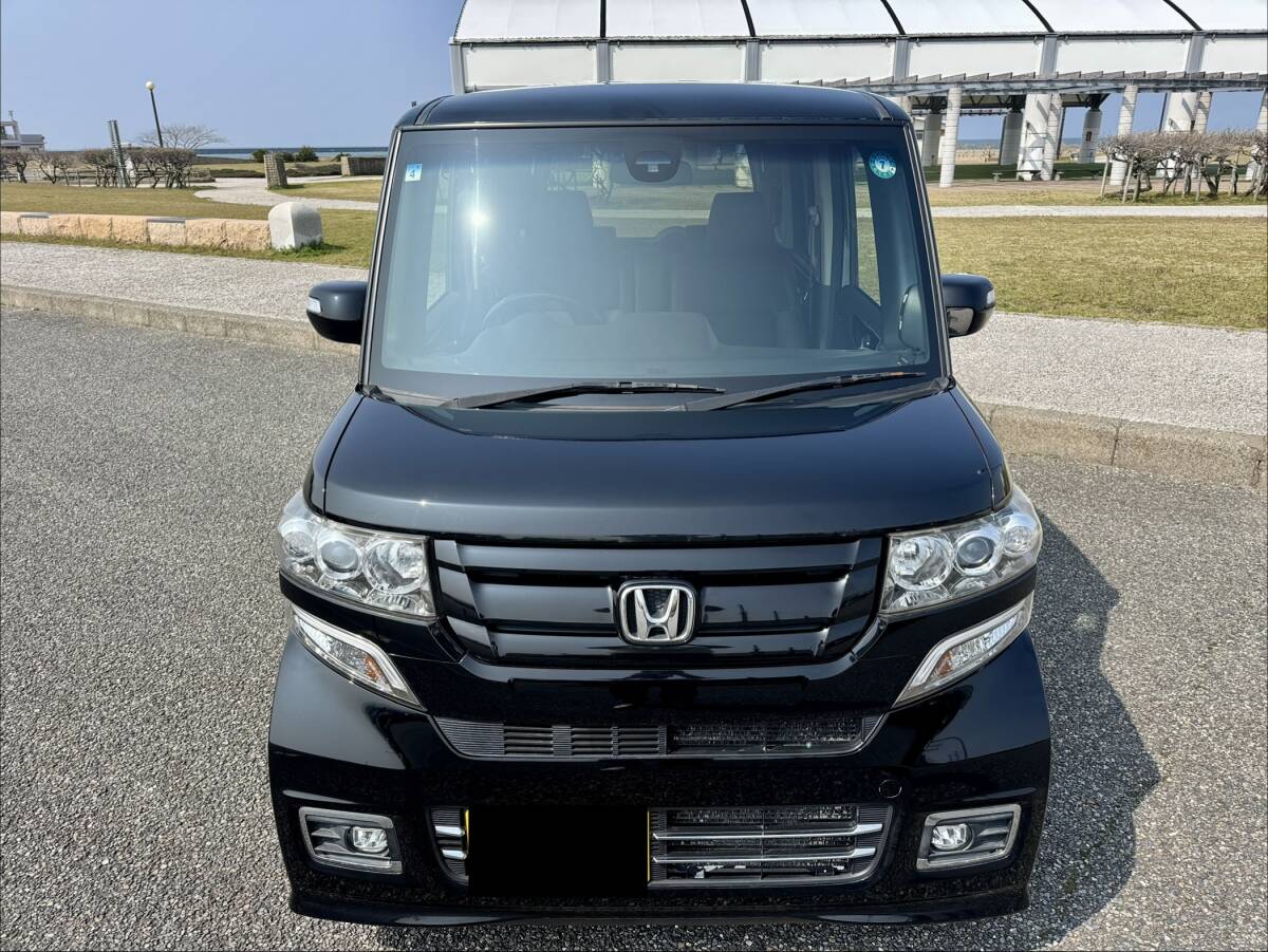 程度良好 車検2年付 4WD N-BOXカスタム GターボSS ブラックスタイルPKG