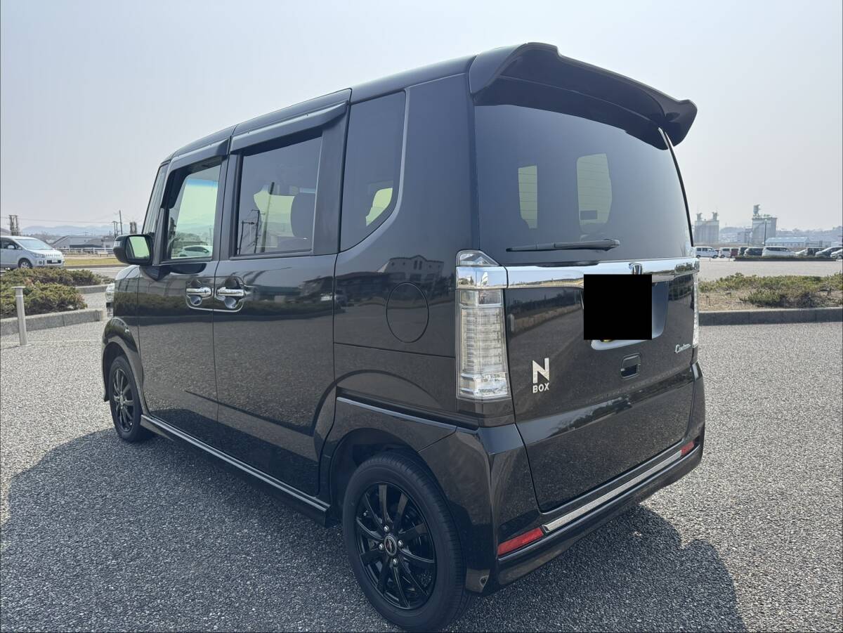 ★修復歴無★検2年付★N-BOXカスタム Gターボ★クルコン★4WD★ナビTV★ 程度良好 車検2年付 4WD N-BOXカスタム GターボSS ブラックスタイルPKG