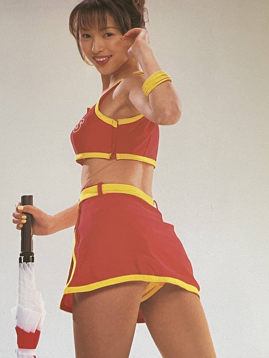 高島優子　写真　はがきサイズ　21枚　レースクイーン　アイドル　タレント お宝☆高島優子☆レースクイーン＆ハイレグ水着グラビア☆切り抜き