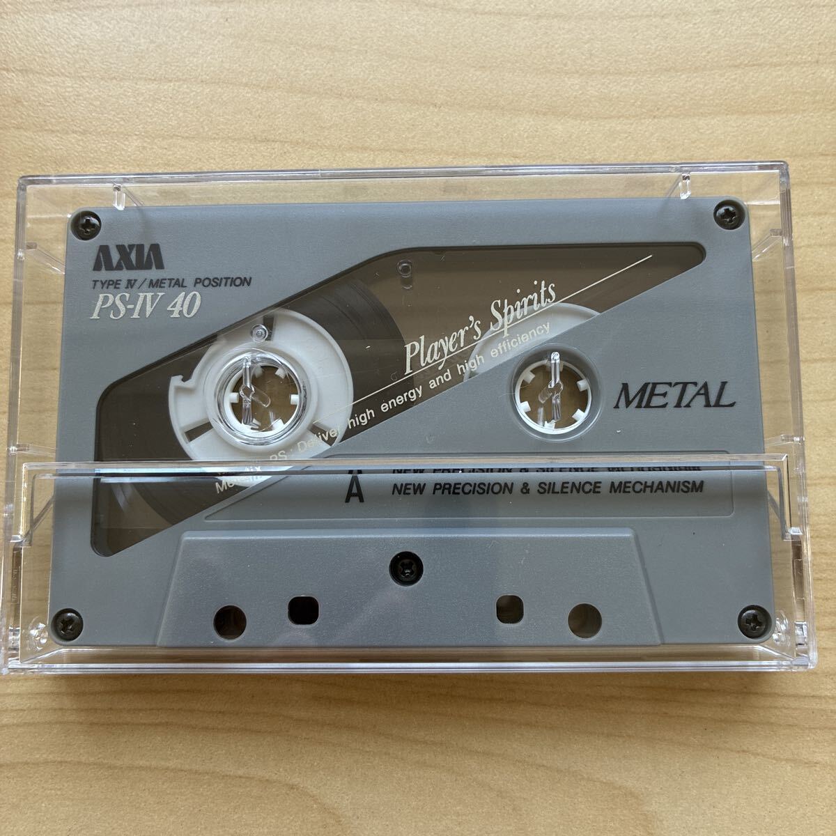 カセットテープ 中古 1本 AXIA アクシア PS-IV METAL 40分 メタル TYPE