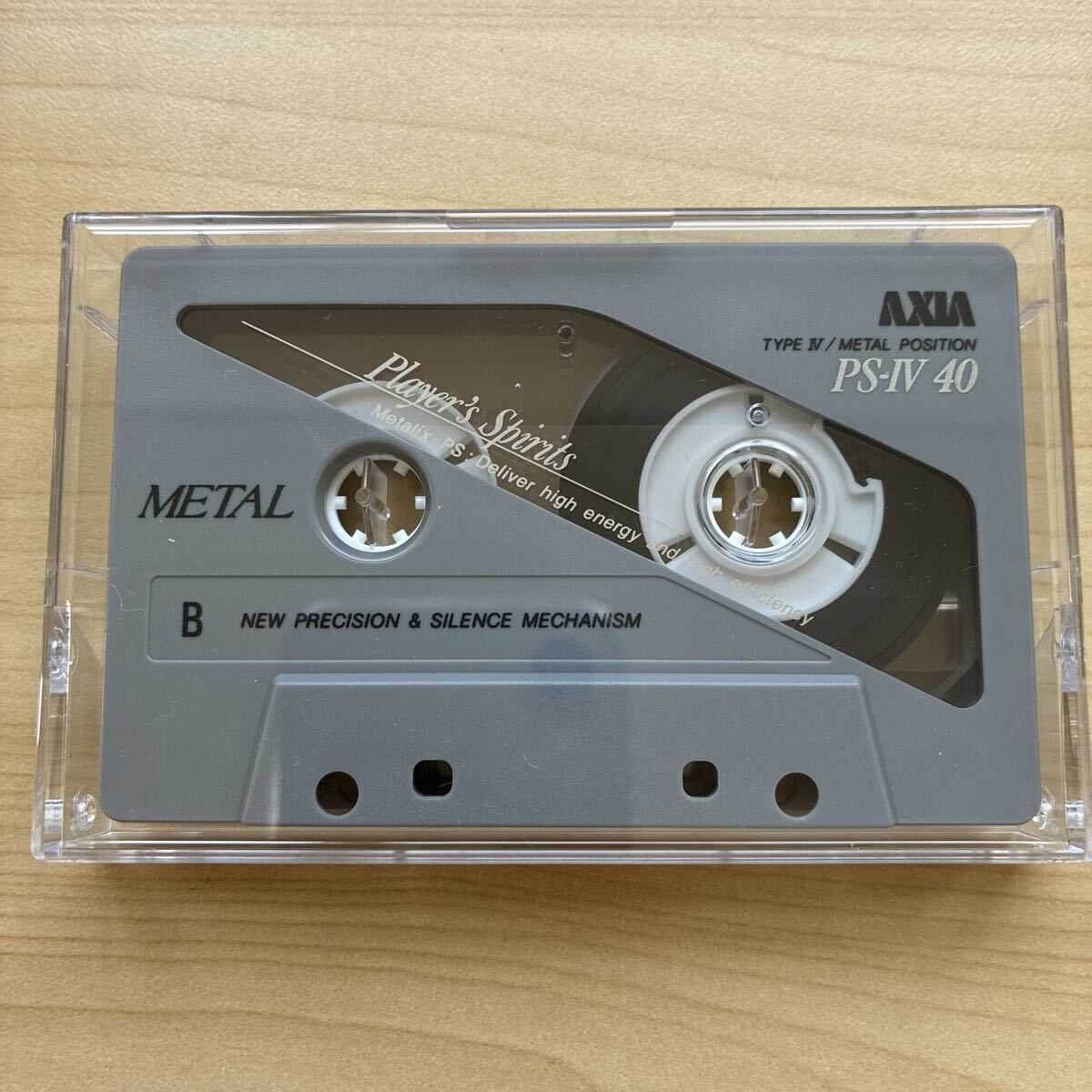 カセットテープ 中古 1本 AXIA アクシア PS-IV METAL 40分 メタル TYPE