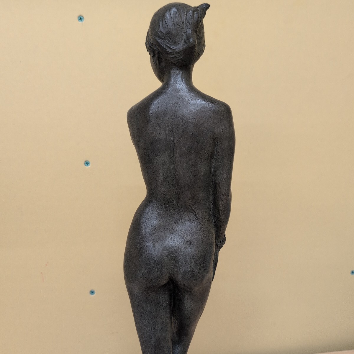ブロンズ像 裸婦像 ⑦ 新潟佐渡出身の彫刻家 林昭三 作 ブロンズ彫刻