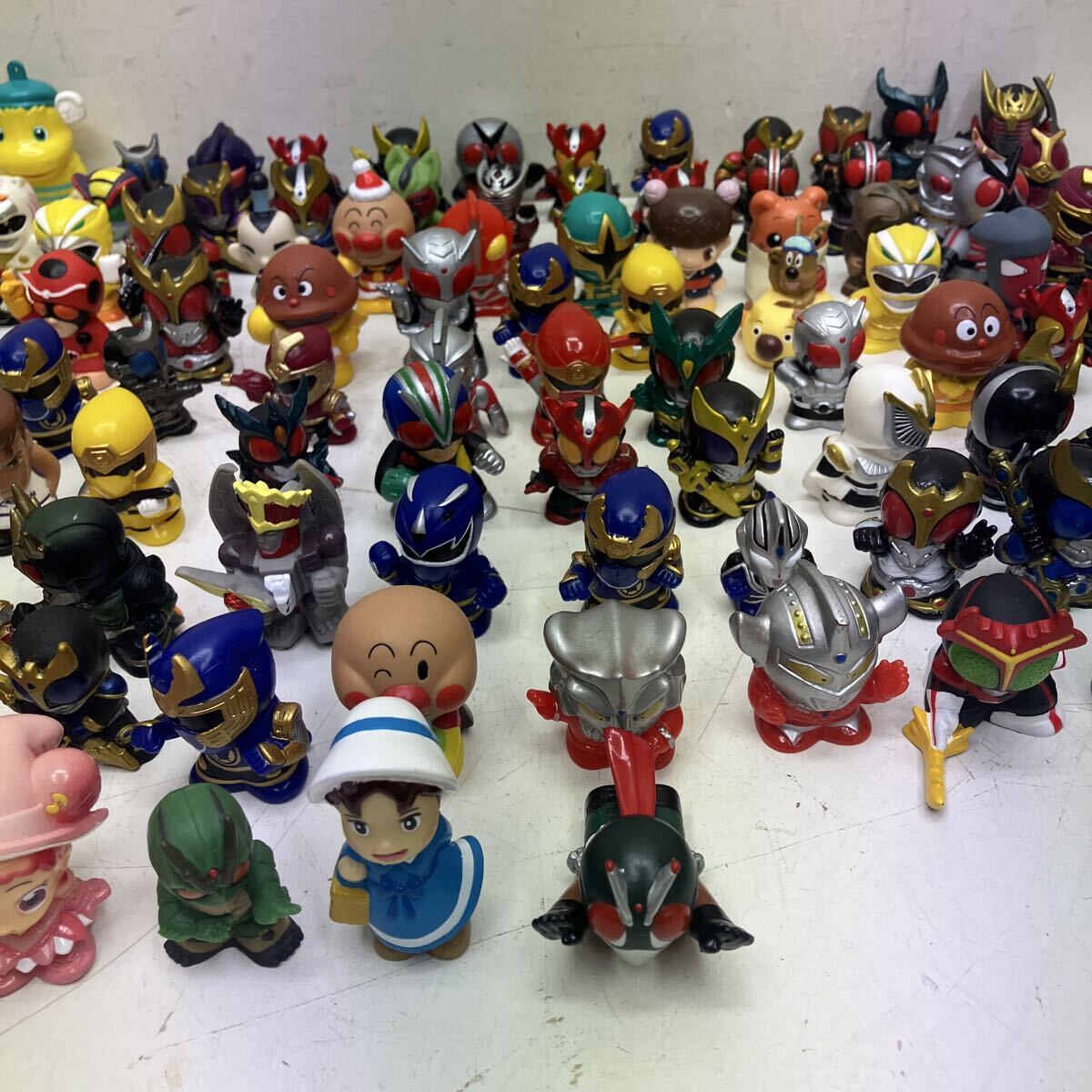 1円〜 指人形 ウルトラマン アンパンマン 仮面ライダー ポケモン お