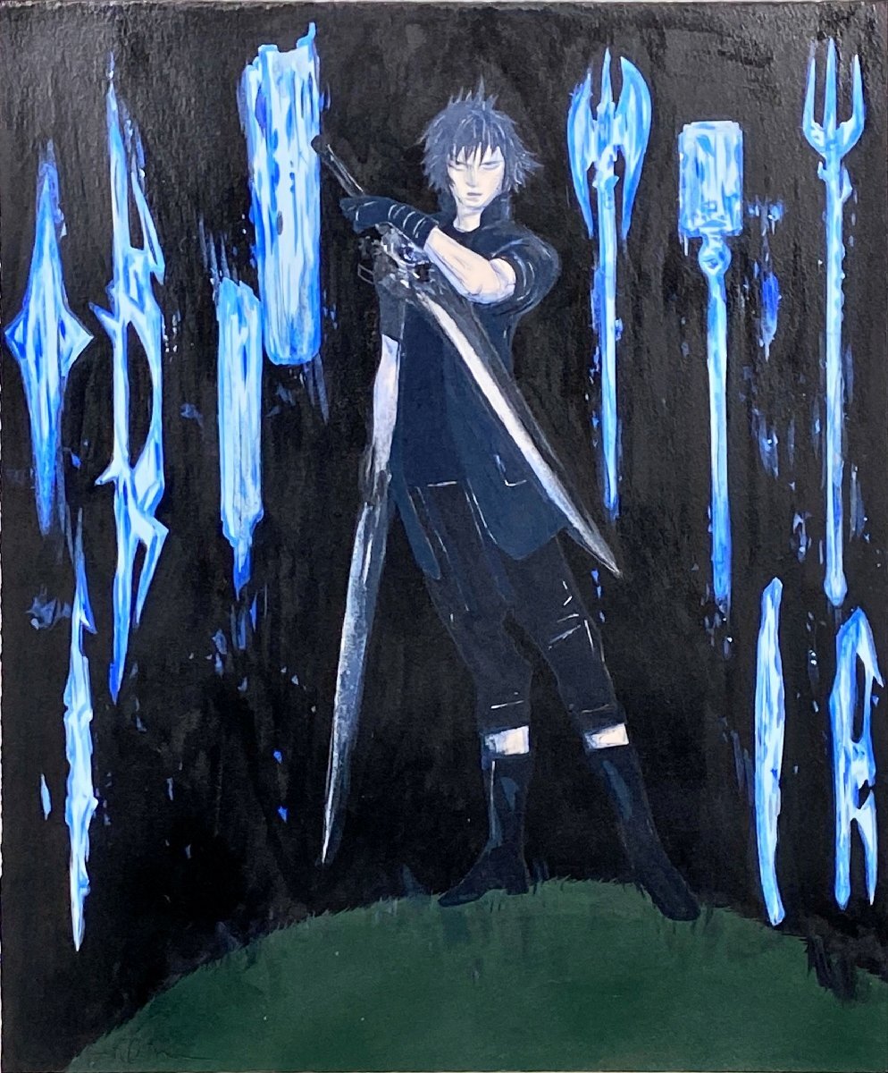 二度と出ない名作！）☆天野喜孝☆オーダーオリジナル☆原画