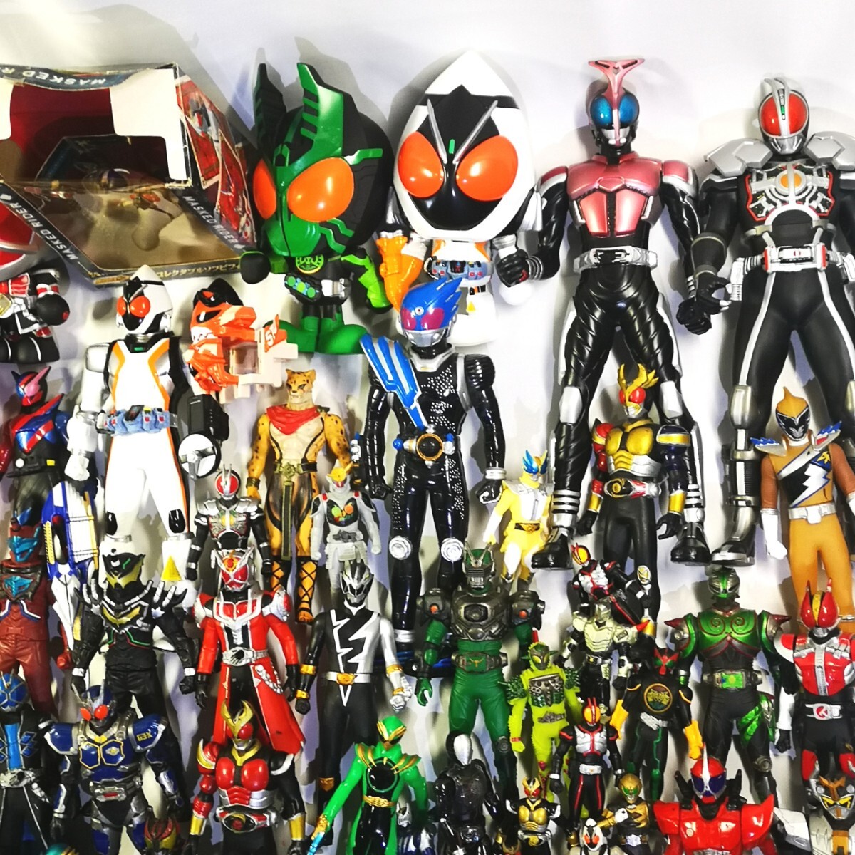仮面ライダー 特撮 スーパー戦隊 その他 ソフビ フィギュア 等 大量