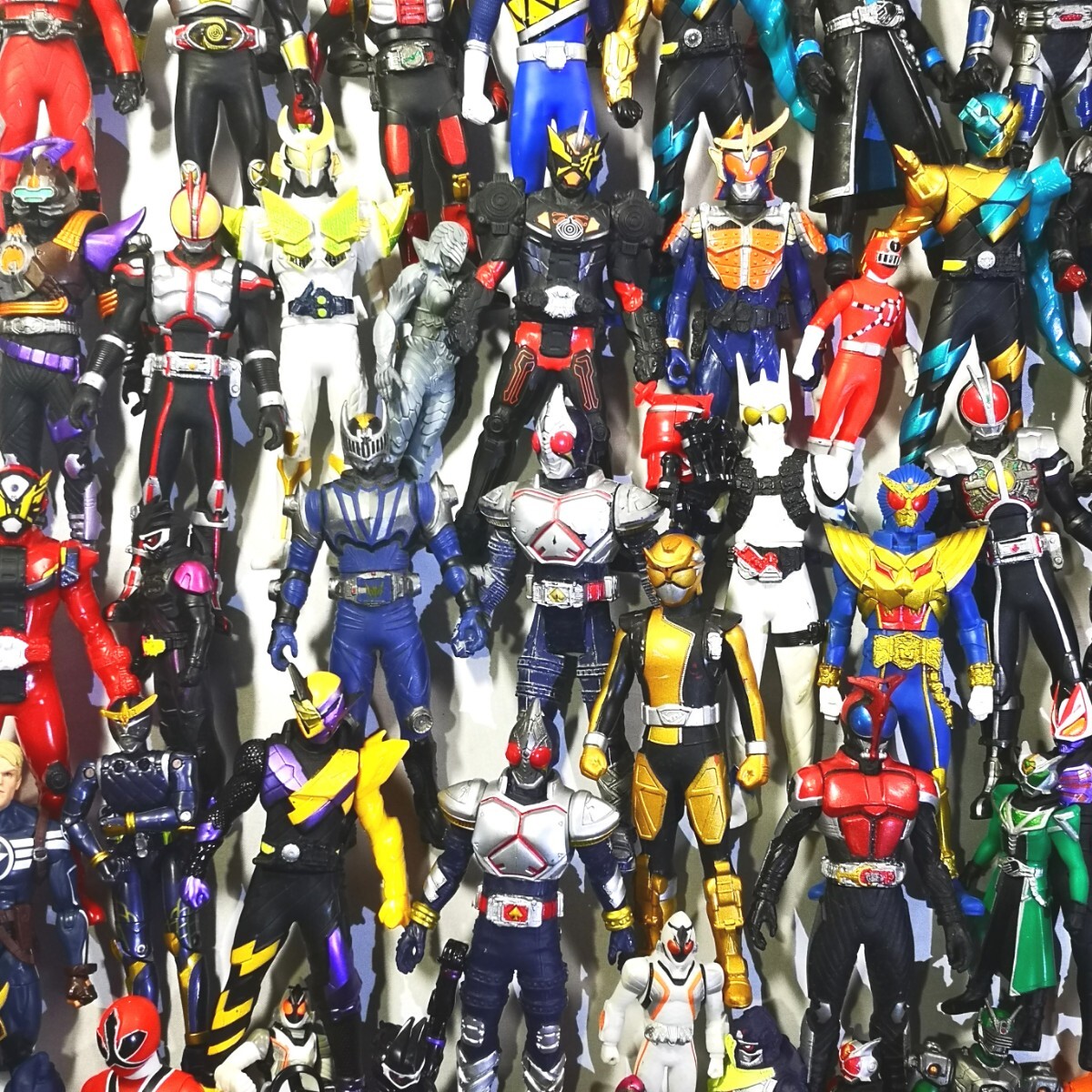 仮面ライダー 特撮 スーパー戦隊 その他 ソフビ フィギュア 等 大量