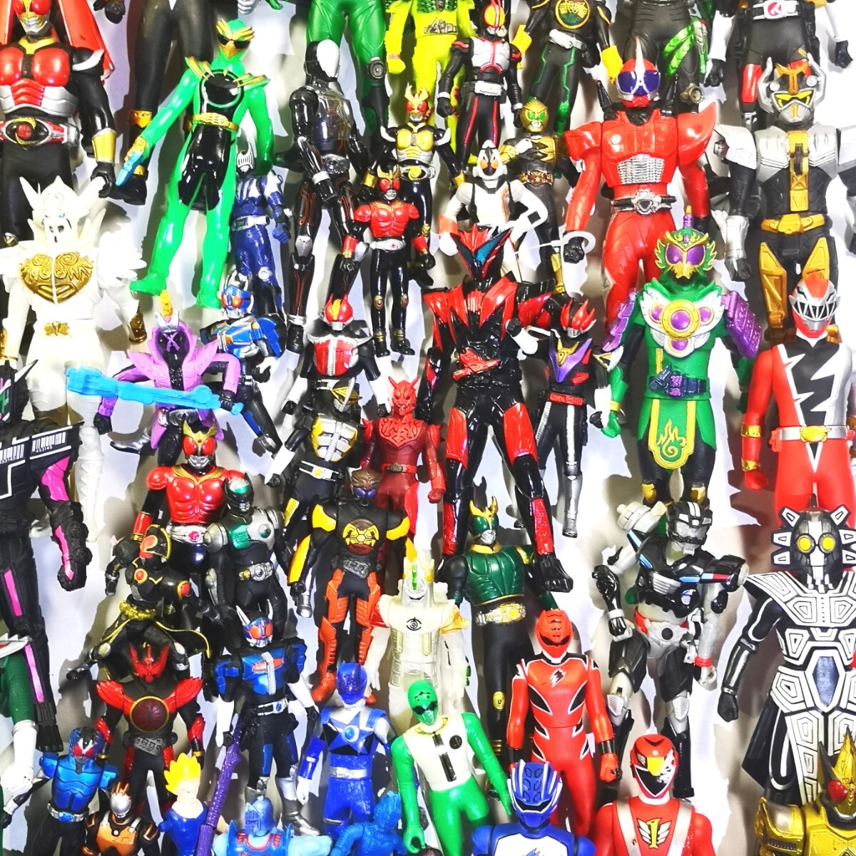 仮面ライダー 特撮 スーパー戦隊 その他 ソフビ フィギュア 等 大量
