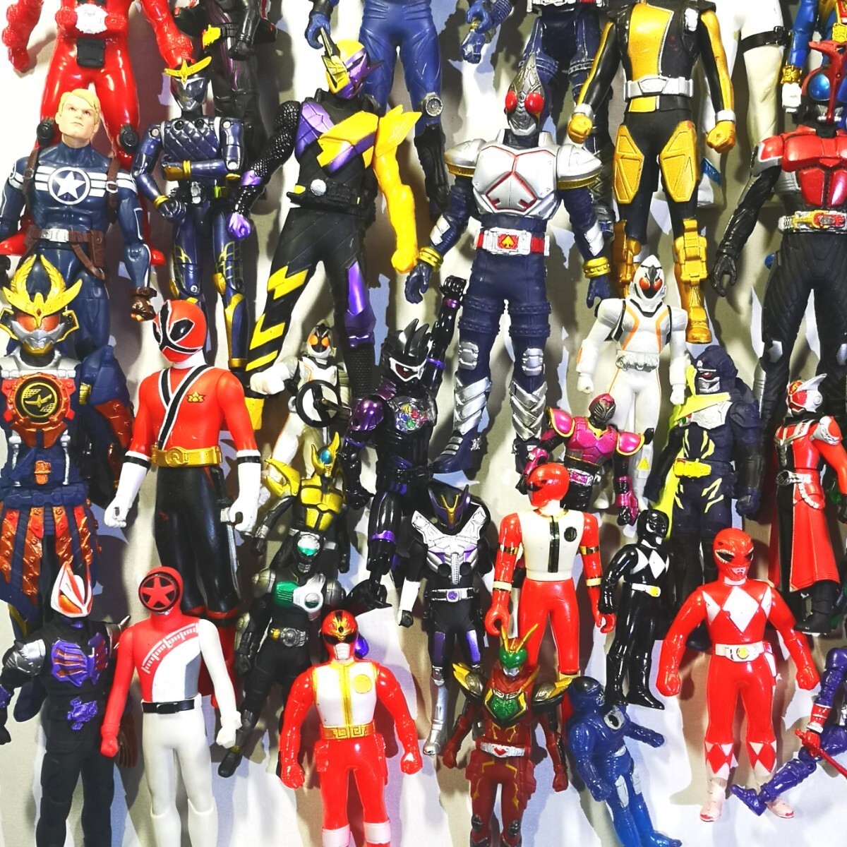 仮面ライダー 特撮 スーパー戦隊 その他 ソフビ フィギュア 等 大量