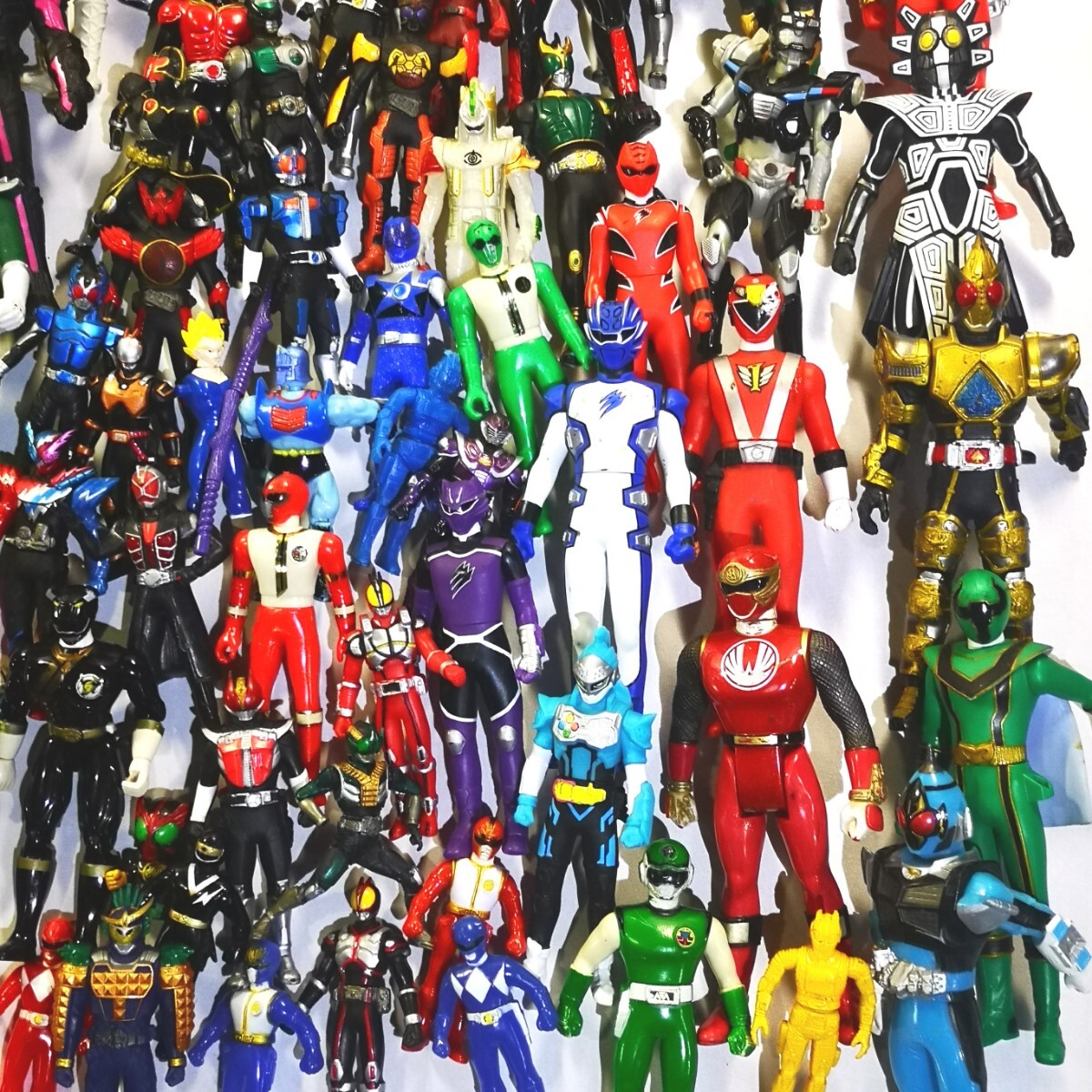 仮面ライダー 特撮 スーパー戦隊 その他 ソフビ フィギュア 等 大量