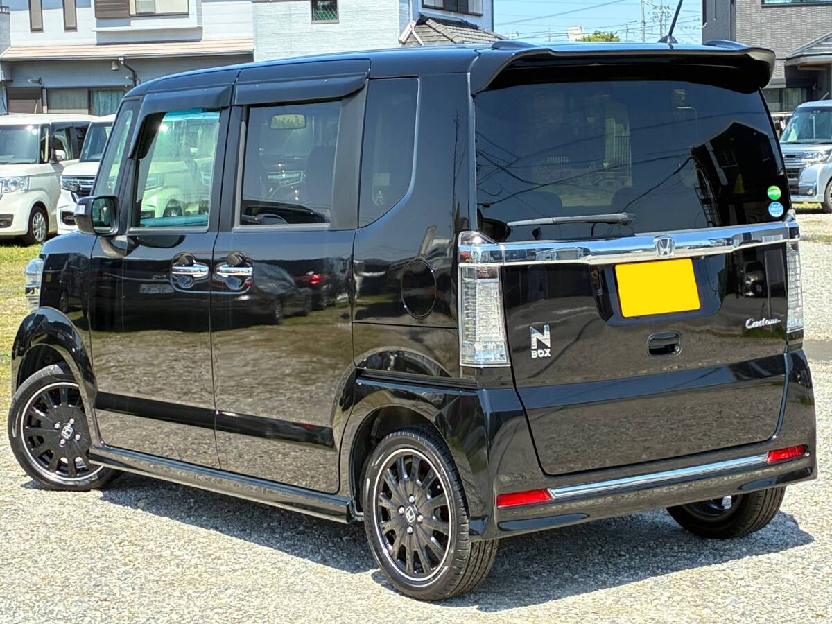 ☆H29年JF1最終型NBOXカスタムターボSSブラックスタイル/本車検2年付き