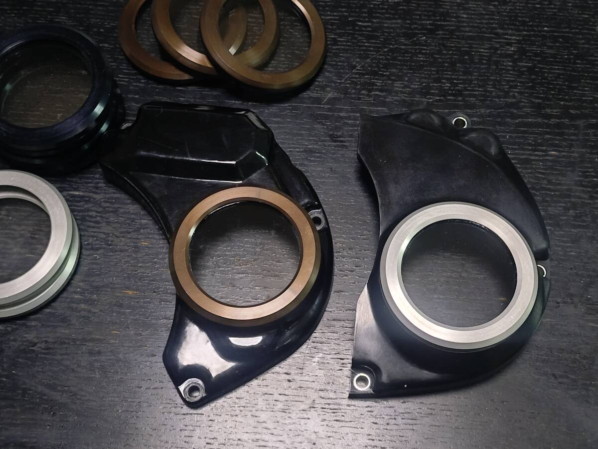 RZ250 RZ350 RZ250R RZ350r アルミ削り出し オイルポンプカバー 音叉
