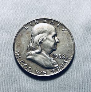 ハーフダラー 1958の値段と価格推移は？｜14件の売買データからハーフ