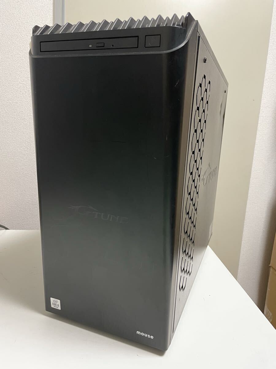 自制PC BTO マウス G-Tune ケース MSI Z490-S01 マザーボード 800W電源