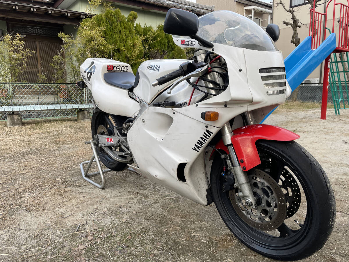 ヤマハ TZR250（3MA） 1990年型 後方排気 倒立フォーク型 純正