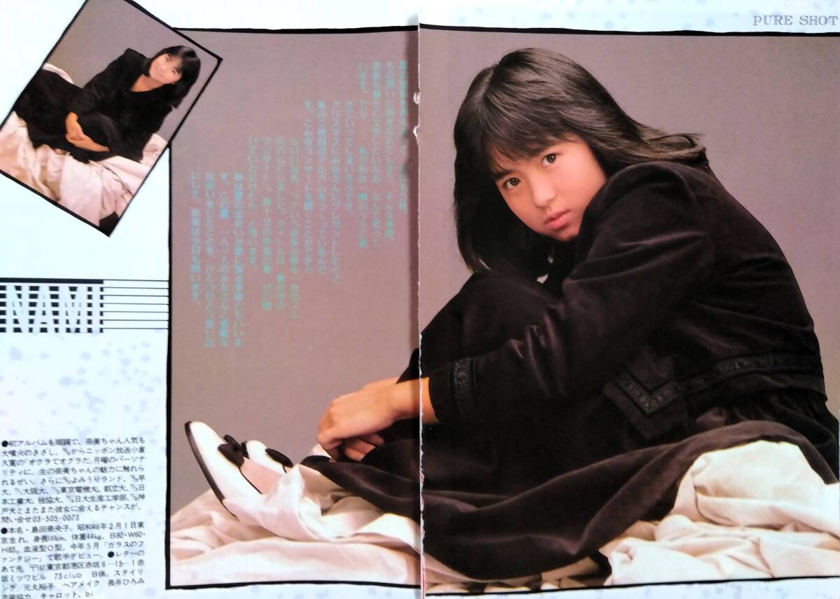 ♪島田奈美切り抜きモモコクラブ時代あり56枚+ピンナップ他！西村知美