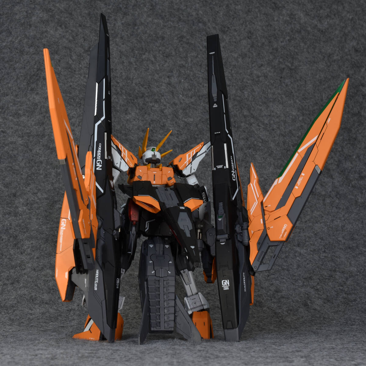 MG 1/100 GN-011 ガンダムハルート Harute Gundam 徹底改修塗装済完成