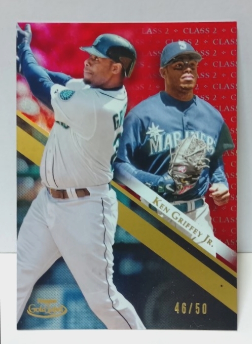 46/50】Ken Griffey Jr 2019 Topps Gold Label Class2 Red /50 ケン