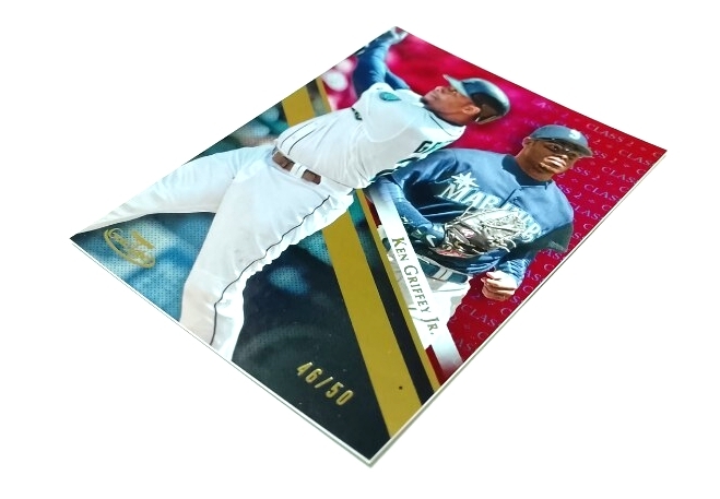46/50】Ken Griffey Jr 2019 Topps Gold Label Class2 Red /50 ケン