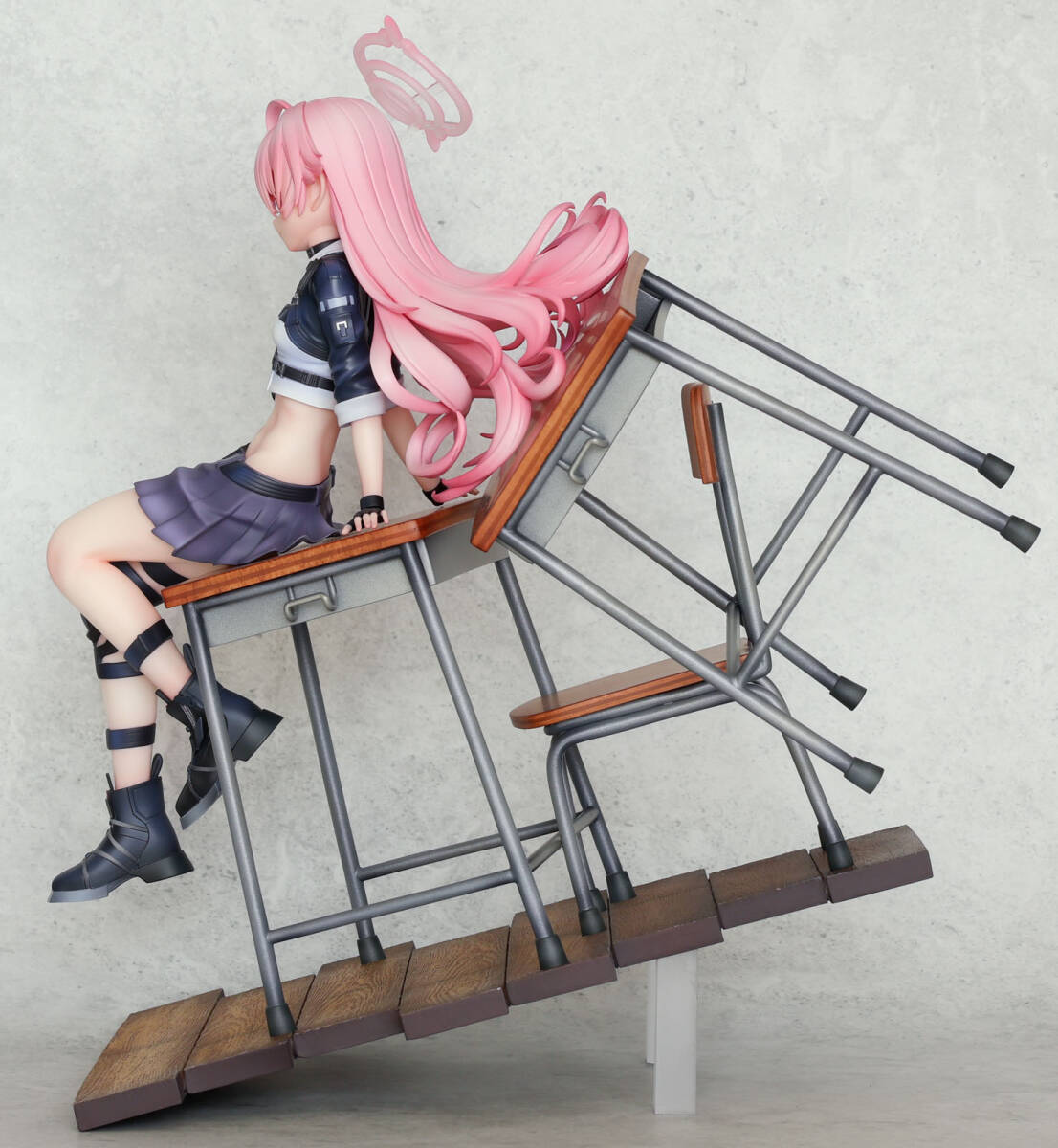 ガレージキット 完成品 ブルーアーカイブ 小鳥遊ホシノ 篝のAlice blue