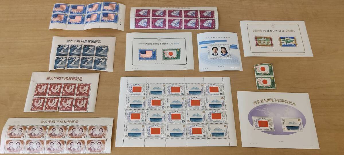 天皇皇后両陛下御訪欧記念切手の値段と価格推移は？｜6件の売買データ