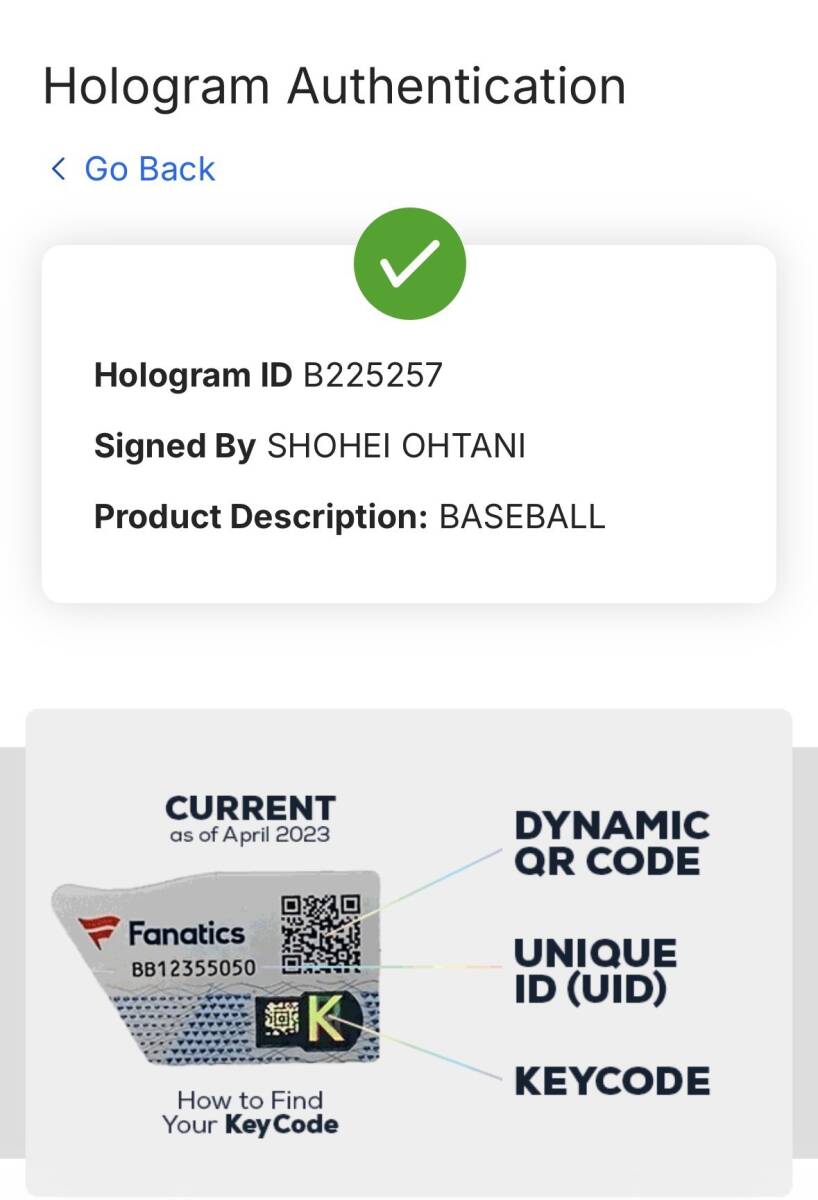 Fanatics証明書付】2021 Fanatics 大谷翔平 Shohei Ohtani 直筆サイン