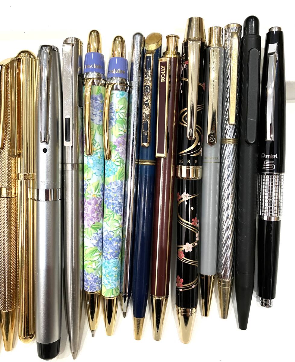 d*9様 万年筆 ボールペン　シャーペン　まとめ売り PARKER PILOT シャーペン PARKER PILOT SAILOR 29本まとめて売る PILOT 他SUPER