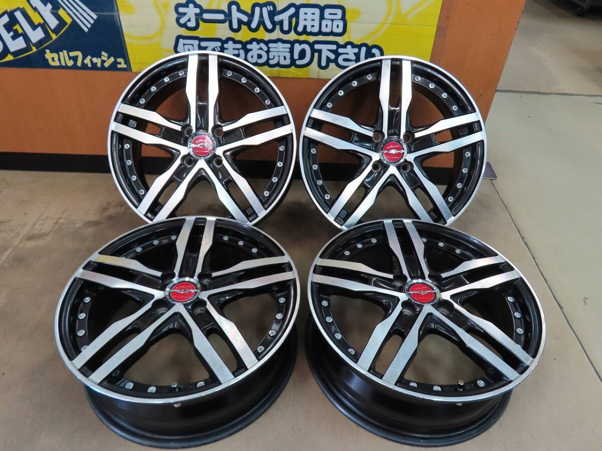 ☆KYOHO AME シャレン XF-55 モノブロック 16インチ アルミ 5.5J +48 4