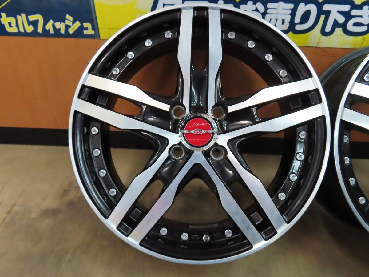 ☆KYOHO AME シャレン XF-55 モノブロック 16インチ アルミ 5.5J +48 4