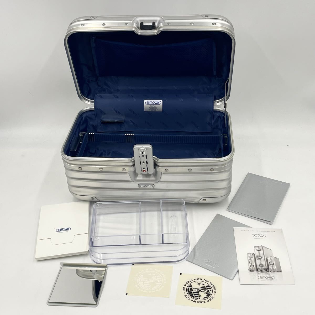 極美品】RIMOWA リモワ TOPAS/トパーズ ビューティケース 17L ハード