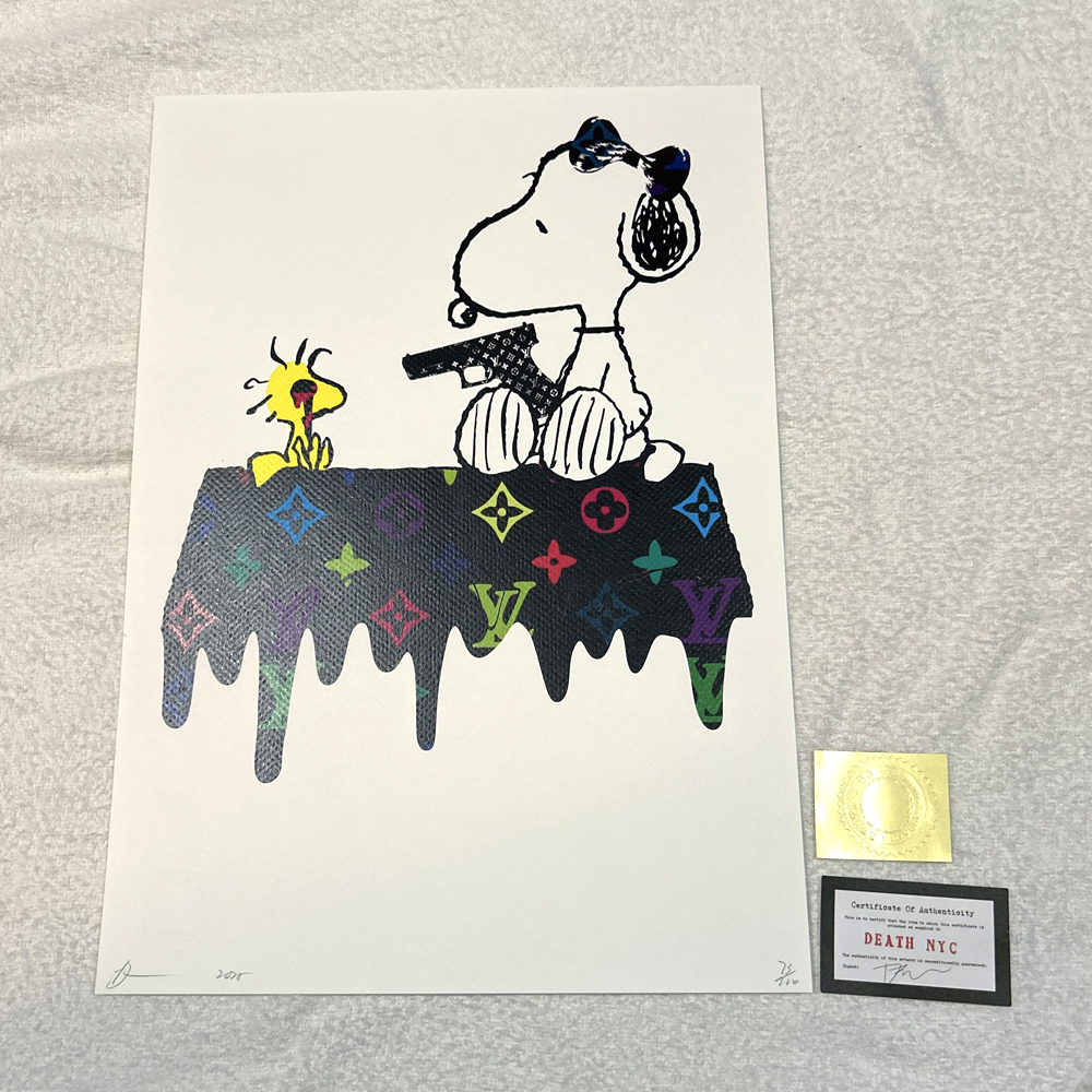 DEATH NYC スヌーピー SNOOPY ルイヴィトンLOUISVUITTON PEANUTS 世界