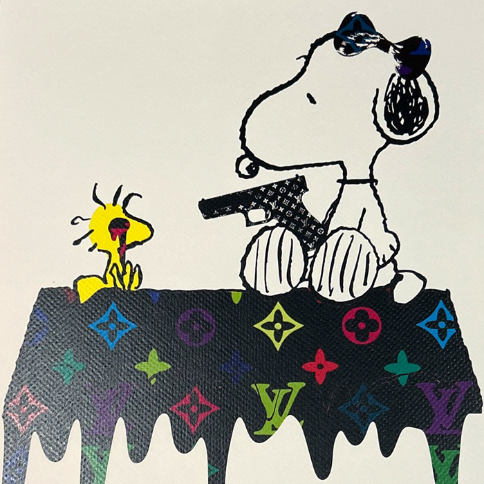 DEATH NYC スヌーピー SNOOPY ルイヴィトンLOUISVUITTON PEANUTS 世界