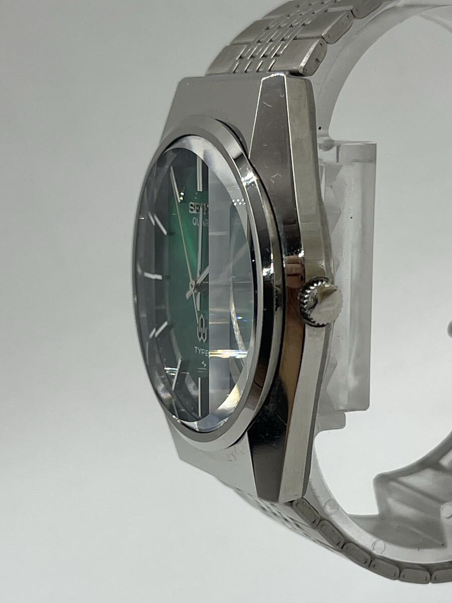 1円〜 希少【未稼働】SEIKO セイコー TYPE Ⅱ タイプ2 グリーン文字盤