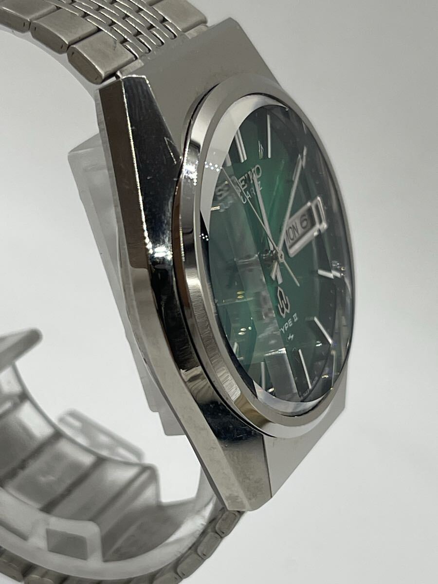 1円〜 希少【未稼働】SEIKO セイコー TYPE Ⅱ タイプ2 グリーン文字盤