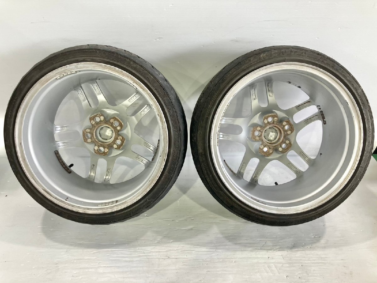 引取歓迎】R33風 社外 17インチ アルミ ホイール 8J +30 PCD114.3 5H
