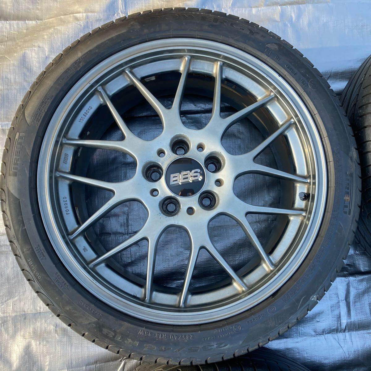 BBS RG-R 18インチ 8.5J オフセット+36 5H PCD114.3 RG700 鍛造 タイヤ