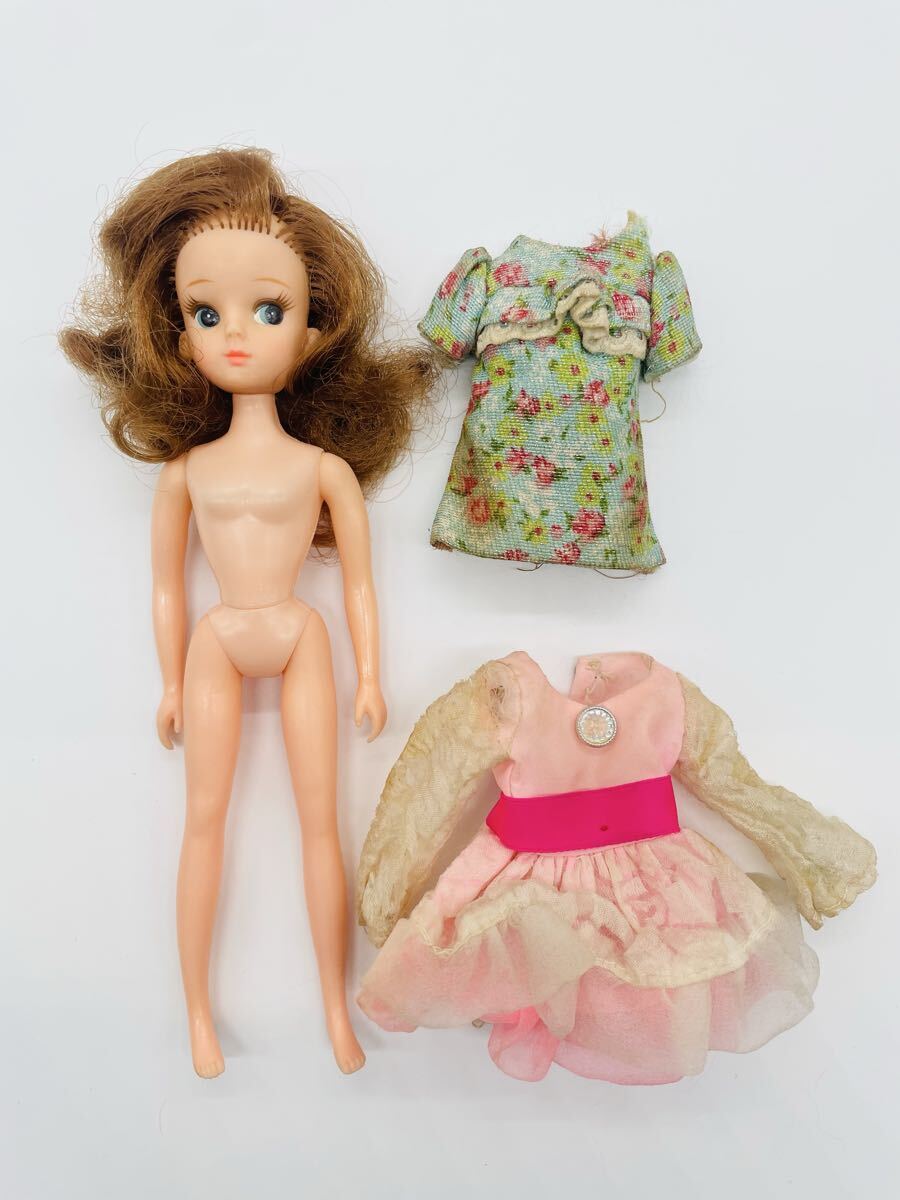 初代 TAKARA リカちゃん 人形 着せ替え人形 約210mm 旧タカラ