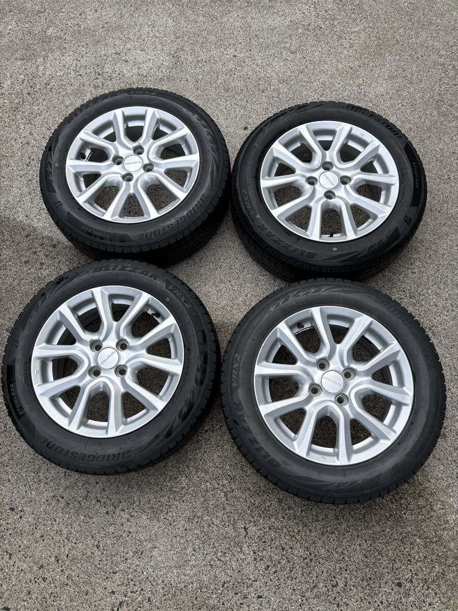 ホンダ純正 Modulo 15インチ 6J +50 PCD100 4H ＆ 2021年製 BS