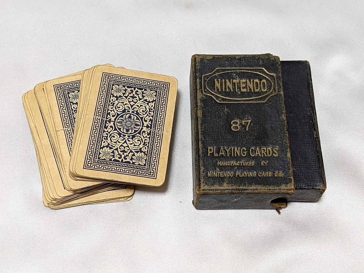 希少 NINTENDO 任天堂 花札トランプ ヴィンテージ レア トランプ 花札