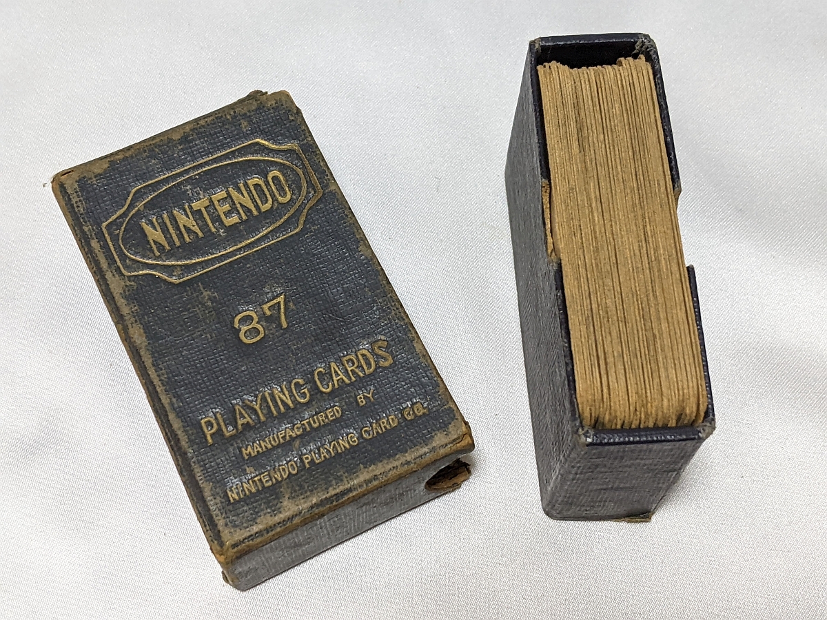 希少 NINTENDO 任天堂 花札トランプ ヴィンテージ レア トランプ 花札