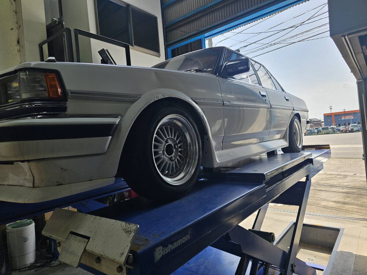 旧車15インチ当時物 ワーク work EWING E-WING 4H 114.3 GX71 街道